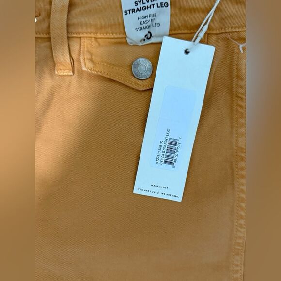 NWT AMO Sylvia High Rise Straight Leg Jeans Size 30 - Picture 4 of 9